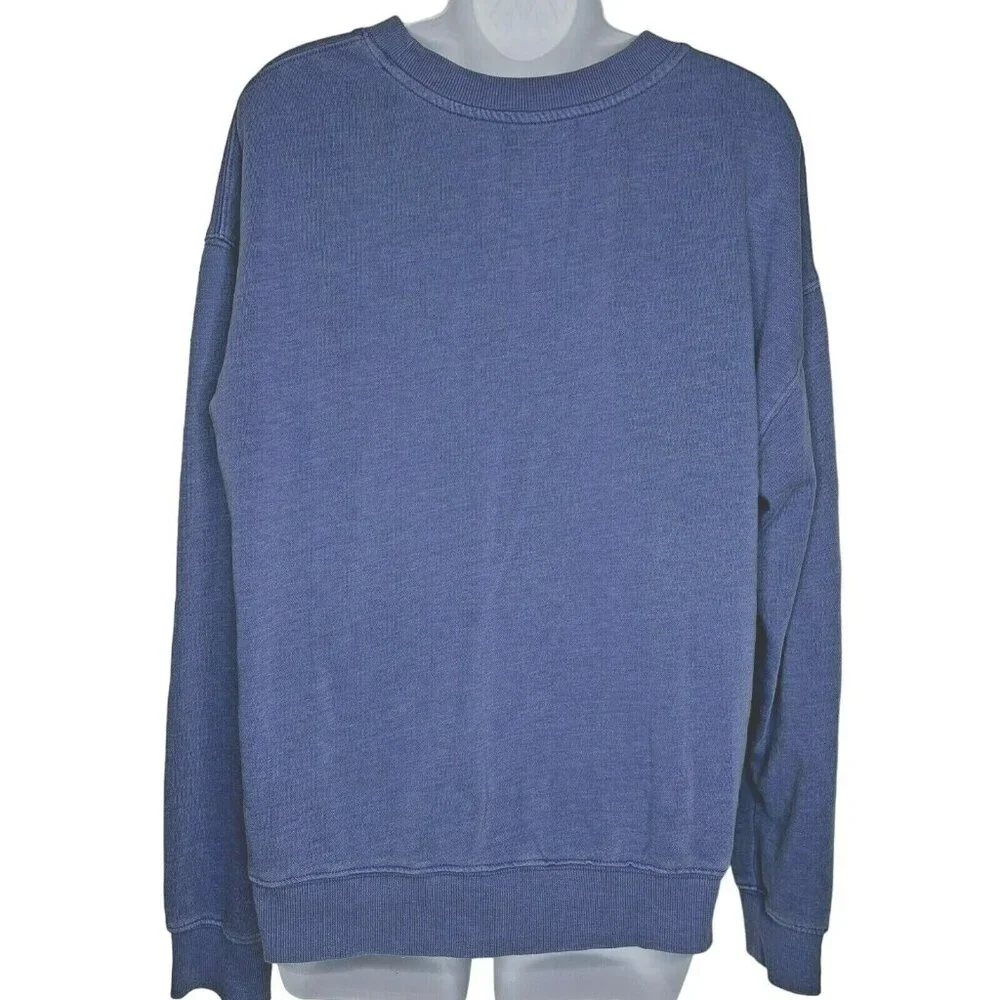 Nickelodeon Rugrats Women's Sz XL Blue Crew Neck Pullover Sweatshirt Long Sleeve - Picture 4 of 7